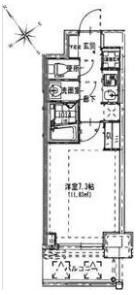 S-RESIDENCE都島の間取り画像