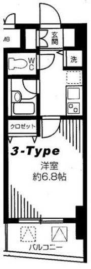 ユニオネスト御茶ノ水の間取り画像