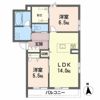 ハレ アロハ オ マツヤマ A棟の間取り画像