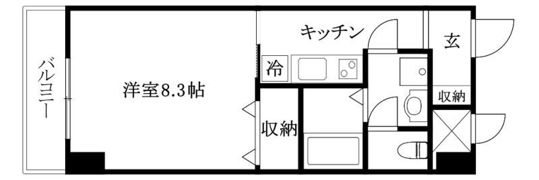 Mayfair MATSUYAMASHIEKI squareの間取り画像