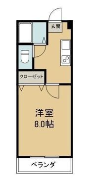 シャンポールIIの間取り画像