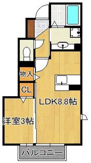フォルトナカーサの間取り画像