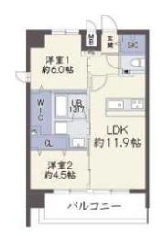 シンセリティ大淀の間取り画像