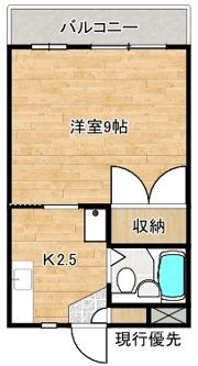 ユニヴSSの間取り画像