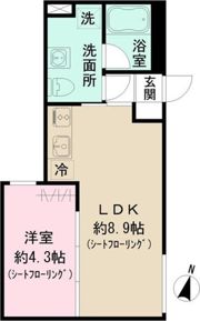 ベラ・カーサ大岡山の間取り画像