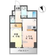 シエスタ舟入南の間取り画像