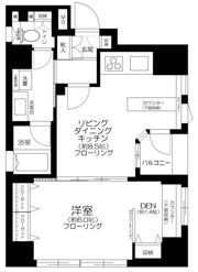 ディ・レジデンセス銀座東の間取り画像