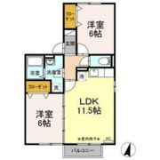 アンビックス利府参番館の間取り画像