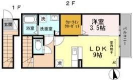 ソリウス新西の間取り画像