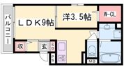 AQUILA上筒井の間取り画像