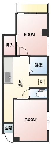間宮ビルの間取り画像
