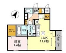 ディアコート住吉本町の間取り画像