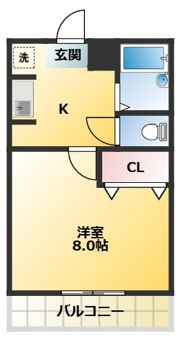 ジュネス中村の間取り画像