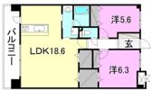 ヴィラNの間取り画像