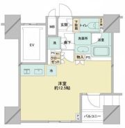 プレミスト渋谷宮益坂の間取り画像