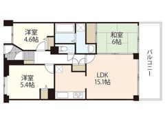 スカイプラザ横川の間取り画像