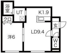 PRIME北広島(プライム北広島)の間取り画像