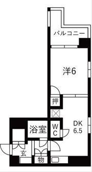 ライオンズマンション今池の間取り画像