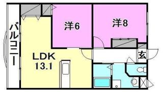ラ・ホーエンの間取り画像