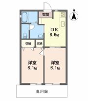 メゾン北野3の間取り画像