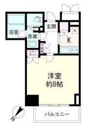 クオリア銀座の間取り画像