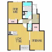 SmartLife妹尾駅前 A棟の間取り画像