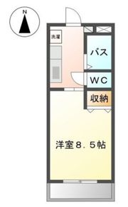 ハートハイムの間取り画像
