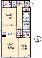 ソレイユコート中仙道の間取り画像