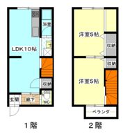 元柴田東アパートの間取り画像