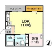 ヴィラージュ A棟の間取り画像