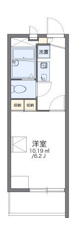 レオパレスルミエール森彦の間取り画像
