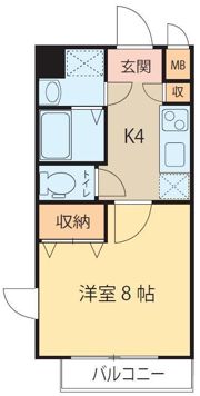 シェルグランデ土樋の間取り画像