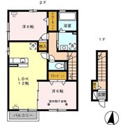アラモード Aの間取り画像