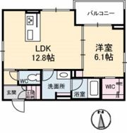 シンフォニアⅡの間取り画像