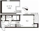 ユースター川名の間取り画像