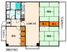 ハリマシリーズⅠの間取り画像