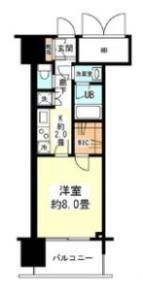 アンビエンテ四ツ橋の間取り画像