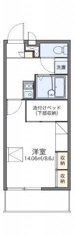 レオパレス秀の間取り画像