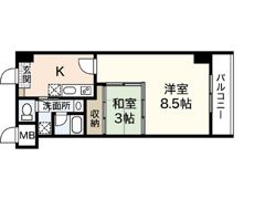 クレアテラ五日市（センチュリー相原）の間取り画像