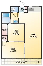 内田マンション（松戸市）の間取り画像