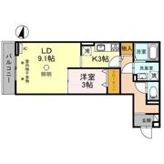 コリーヌヴェール日進の間取り画像