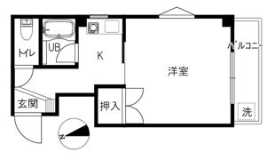 TI-コーポの間取り画像