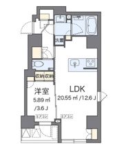 LOVIE銀座東の間取り画像