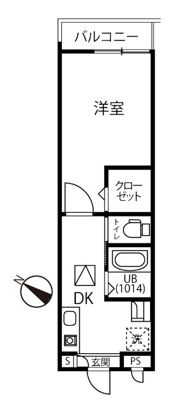 ファーマメント大宮大和田の間取り画像