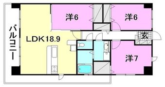 VENTVERDE Hillsideの間取り画像