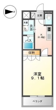 カントリードールの間取り画像