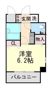 アルシュ住吉の間取り画像