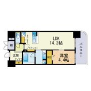 ウェルブライト博多ステーションの間取り画像