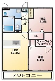 THE・GARDENの間取り画像