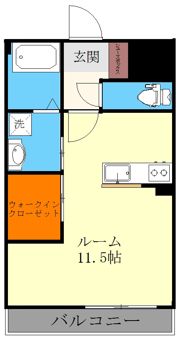 Crest平成の間取り画像